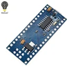 1 pièces Promotion Funduino Nano 3.0 Atmega328 contrôleur Compatible carte pour Module Arduino carte de développement de carte PCB sans USB ► Photo 3/6