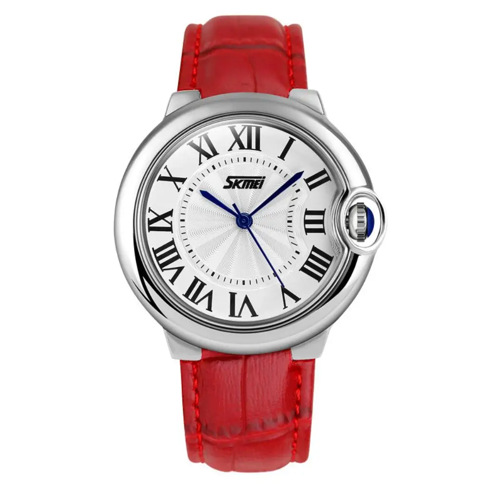 

Fashion Roman Numerals Analog Display Quartz Movement Unisex Couple Wrist Watch relojes