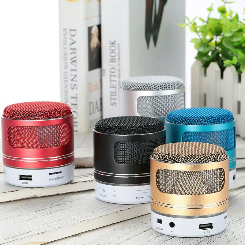 Мини беспроводной Bluetooth динамик с фонариком Поддержка FM радио TF карта Музыка