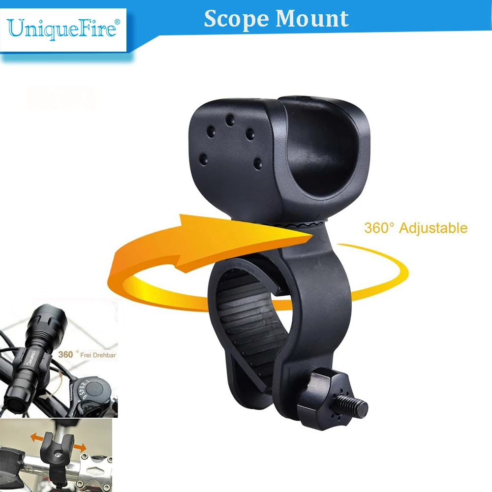 Buy UniqueFire Mountain Bike Bicycle Torch Clamp LED
