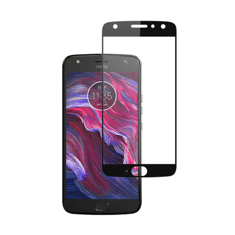 Закаленное стекло для Motorola Moto E5 X4 X PLAY PLUS 9D 9H полная защита экрана MOTO Z3 Play / защитная