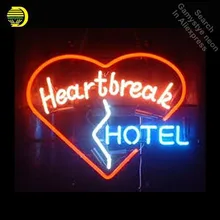 Неоновые вывески для сердцебиения отель неоновая лампа знак пивной паб ресторан магазин лампы дисплея ручной работы стеклянные трубки искусство дропшиппинг
