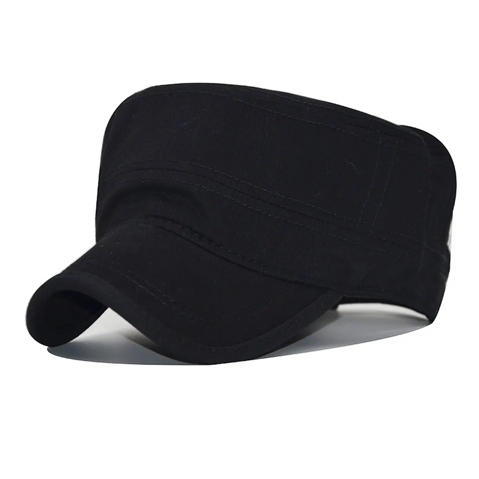 Новая камуфляжная плоская верхняя мужская s Женская кепка регулируемая Повседневная Военная шляпа для мужчин Snapback Cadet Military Patrol Camo Hat