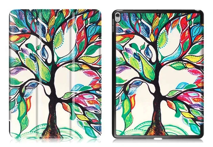 Для Apple iPad Pro 10 5 &quotMQDY2CH/A A1701 ультра тонкий трехслойный стенд Умный кожаный чехол