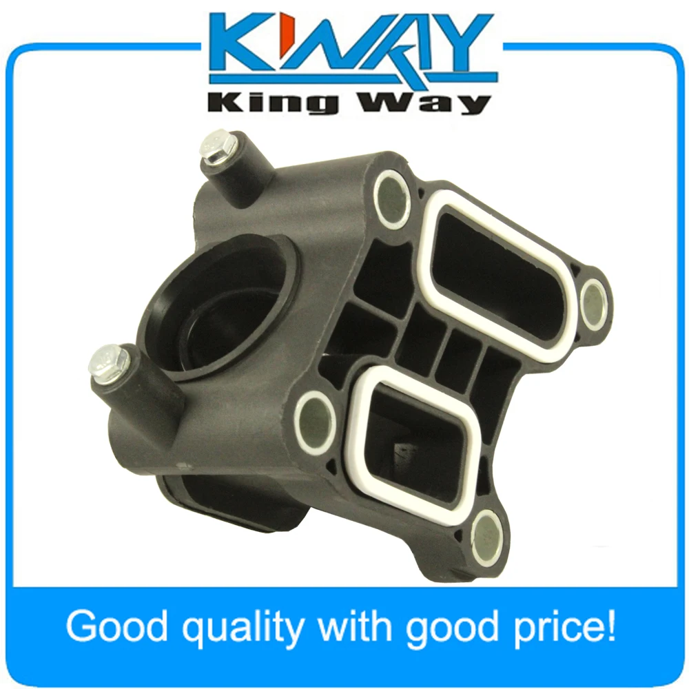 

New Coolant Housing With Bleeder Screw Valve Kit Set Fit for Chrysler Dodge 2.7L V6