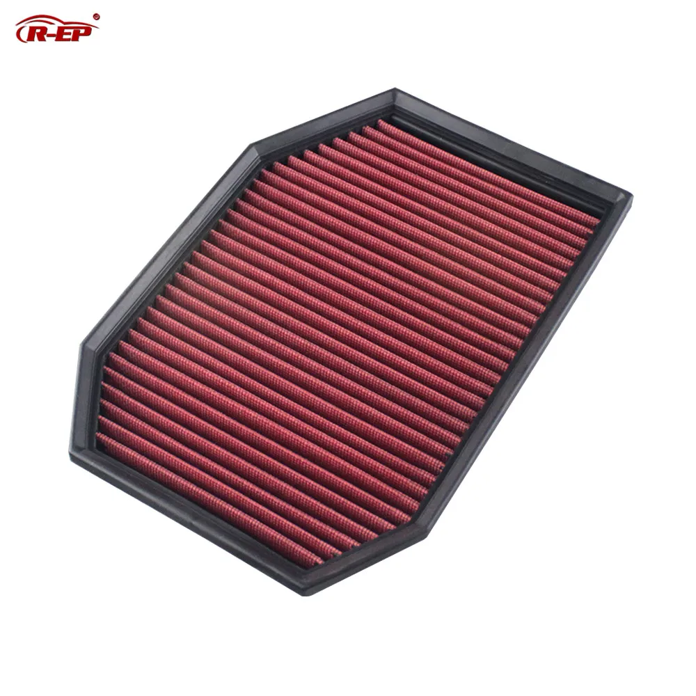 

R-EP Repalcement Panel Air Filter Fits For BMW 2009-2013 F01 F02 F03 F04 F10 F11 523I 528 530I OEM 13717590597 Washable Reusable