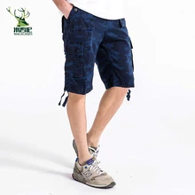 Горячая Распродажа мужские повседневные шорты со множеством карманов камуфляжные мужские шорты Карго мужские шорты Размер 30-42 Большие размеры 1fh