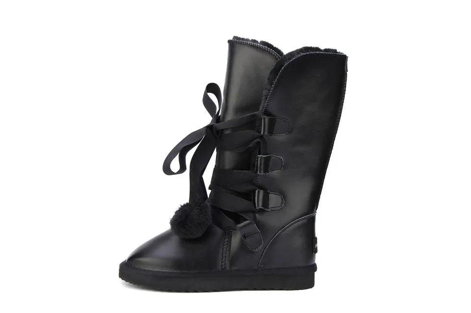 MBR FORCE/классические женские зимние ботинки; кожаная зимняя обувь; bota feminina botas mujer zapatos; женские водонепроницаемые зимние ботинки