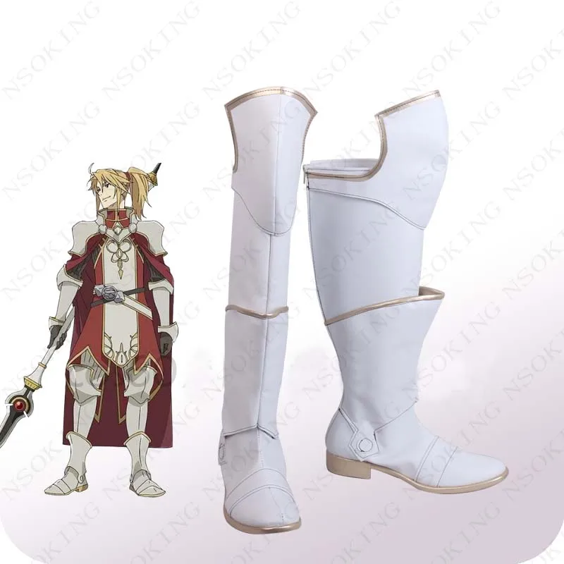 

New The Rising of the Shield Hero Kitamura Motoyasu Cosplay Shoes Anime Boots Tailor-Made