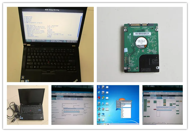 

For bmw icom 2017.07 newest software hdd 500gb with for lenovo t410 laptop i5 cpu 4g for bmw diagnostic computer win7