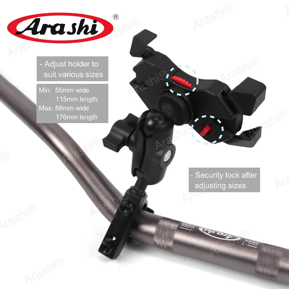 Arashi Motorcycle Holder Mobile Phone Bracket GPS Stand For YAMAHA YZF