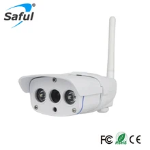 Saful 720P HD CCTV Camera IP Camera Outdoor Support 32G/64G SD Card Underwaterproof IP67 Network 1.0MP