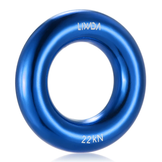 Buy Lixada 22KN Rock Climbing Ring O ring Aluminum