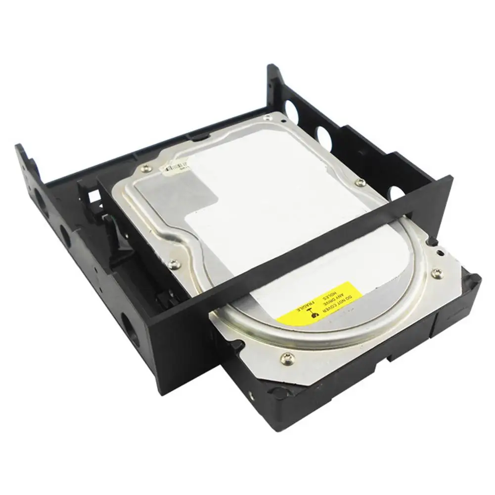 NEW 3.5 to 5.25 Inch Hard Drive Bay Shelf Computer PC Case Adapter