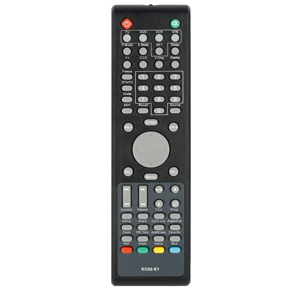 

New remote control suitable for akai TV DVD KC02-E1 controller
