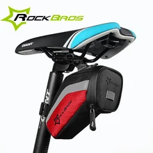 Rockbros Bicycle Saddle Bag Rainproof MTB Road Mountain Bike Rear Seat Tail Bag Pouch Cycling Accessories Accesorios Bicicleta