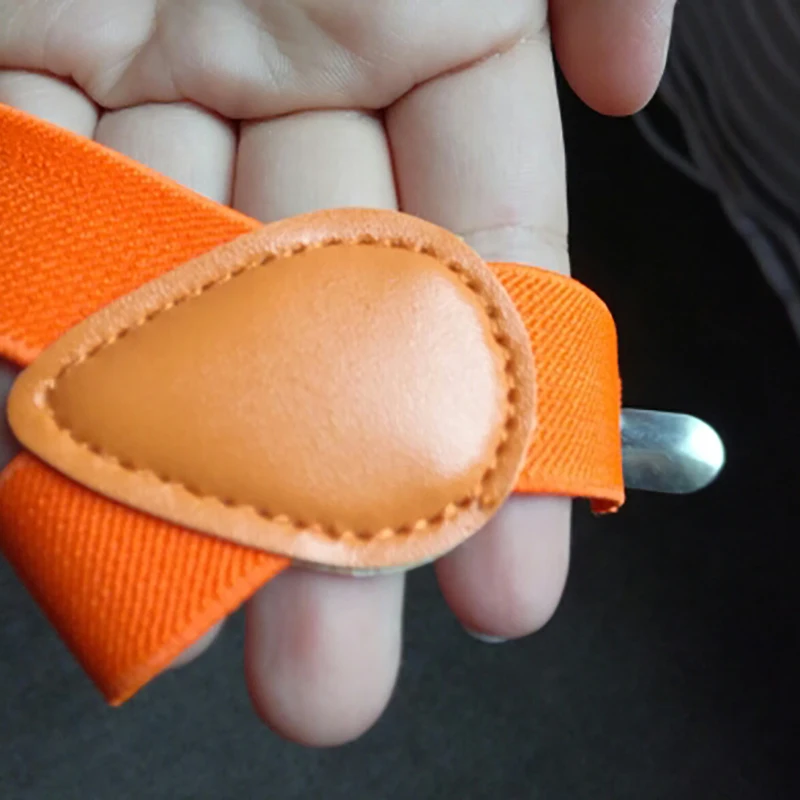 Adjustable Children Suspenders Belt Baby Boys Girls Clip-on Y-Back Elastic Braces Costume Soild Color Strap Accessories