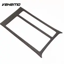 Vehemo подстаканник панель из углеродного волокна модные креативные наклейки для Авто сменные украшения автомобильные наклейки DIY интерьерные наклейки
