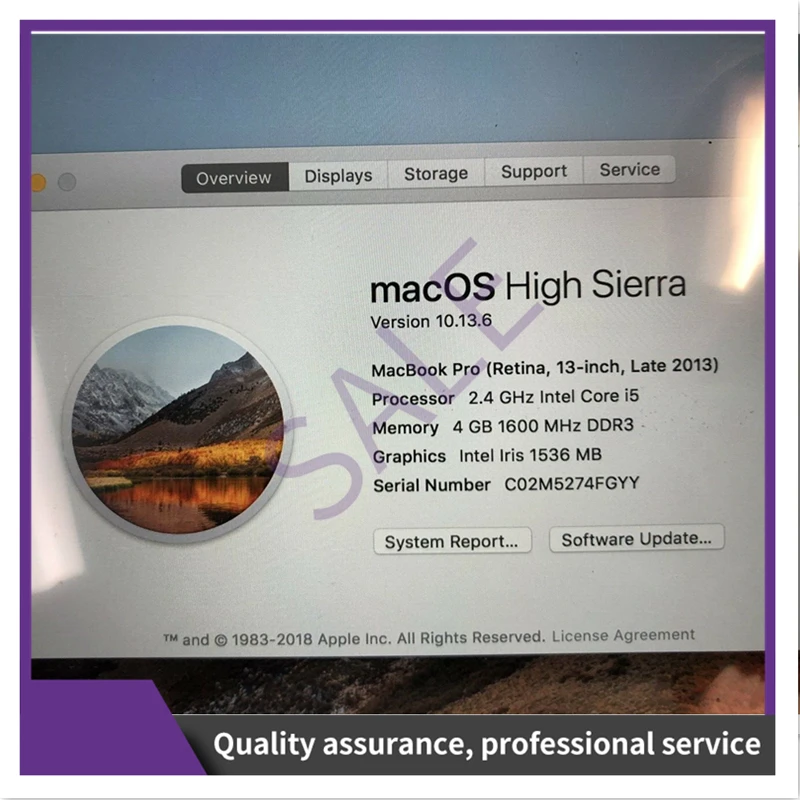 820 3476 A оригинальная материнская плата i7 i5 для MacBook Pro Retina 13 3 &quotA1502 2 4 ГГц 8 661 00607 2013
