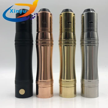 

NEWEST sub two Mechanical Mod kit 18650 20700 21700 Battery 25mm brass red copper Vaporizer Mod VS AvidLyfe KIT Get Low V3 mod