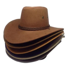 Крутые Западные Ковбойские шляпы, мужские солнцезащитные козырьки, кепки для женщин, для путешествий, представление, западные шляпы, Chapeu, ковбойские, 9 цветов