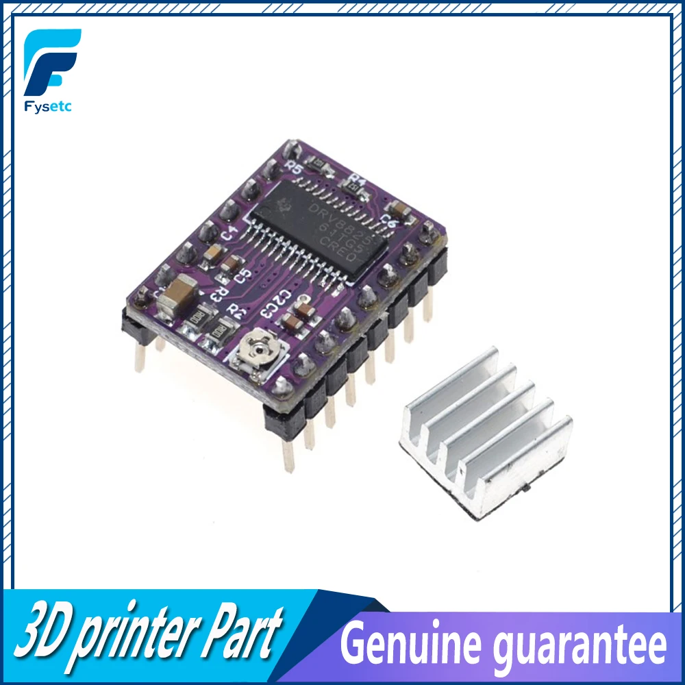 

5pcs/lot 3d printer parts 3D Printer Stepstick Drv8825 Stepper Motor Driver 4 PCB Board + Free shipping replace A4988