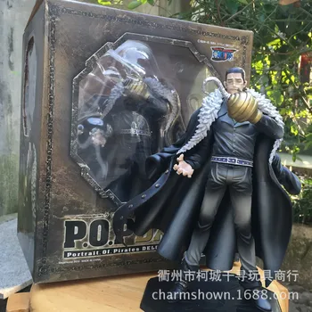 

Cartoon Anime One Piece Sir Crocodile PVC Action Figure Statue Collection Model Toys Doll Gift 26cm