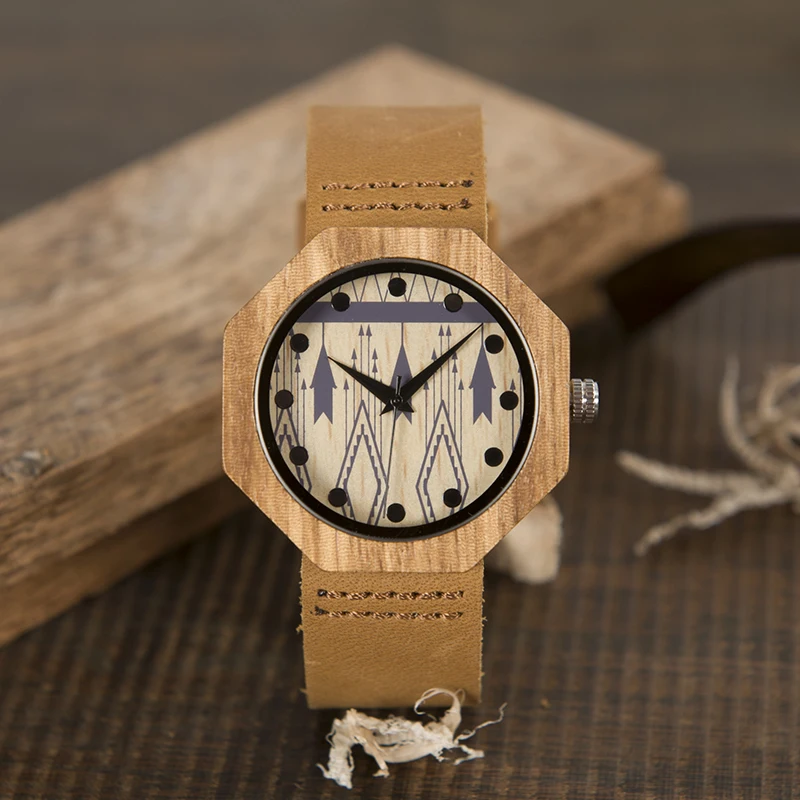 BOBO BIRD, Зебра, деревянные женские часы ручной работы, антикварные деревянные японские кварцевые наручные часы с механизмом, в подарок, принимаются гравировальные W-D04