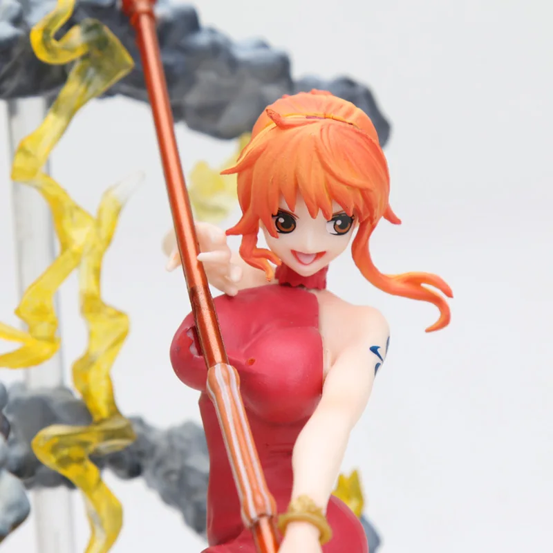 16 см цельная фигурка Nico Flower Ver. Фигурка Nami One piece Аниме Коллекционная модель игрушки