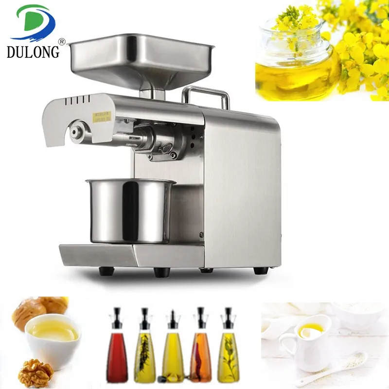 

Home peanut oil press machine walnut oil processing machine white sesame extraction machine various plant oil extractor machine