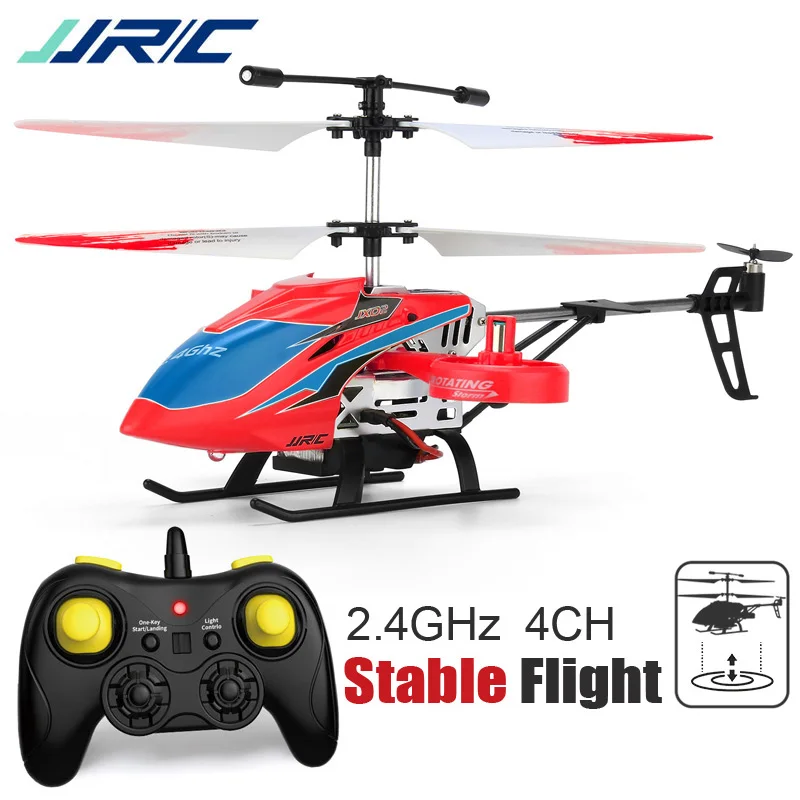 

JJRC JX02 Flying RC Helicopter 2.4G 4CH Altitude Hold Remote Control Drone Crash Resistant Quadcopter Aircraft Kids Toys Gift