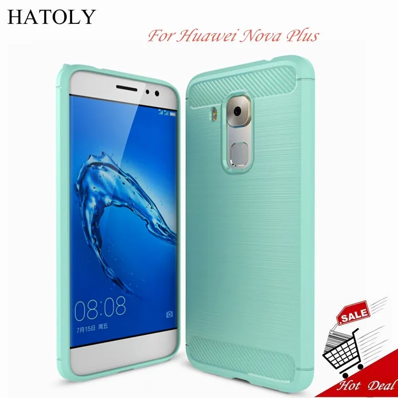 

Case For Huawei Nova Plus Cover Shockproof Soft Rubber & TPU For Huawei Nova Plus Case For Huawei G9 Plus Maimang 5 Phone Fundas