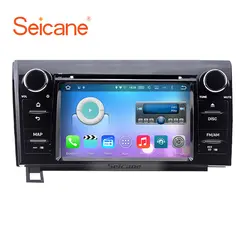 Распродажа Seicane Android 6,0 7 "автомобильный Радио gps навигация для 2008-2015 Toyota Sequoia сенсорный мультимедийный плеер головное устройство