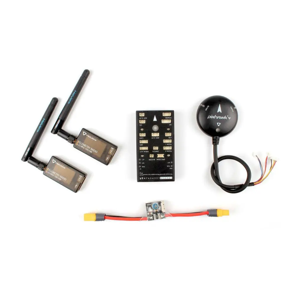 

Holybro PIX32 Pixhawk PX4 2.4.6 Flight Controller M8N GPS PM Power Module 100mW FPV 433Mhz/915Mhz Radio Telemetry For RC Drone
