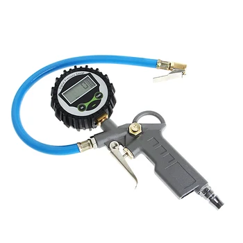 

OOTDTY New Arrive Digital Car Truck Air Tire Pressure Inflator Gauge LCD Dial Meter Vehicle Testerping Support