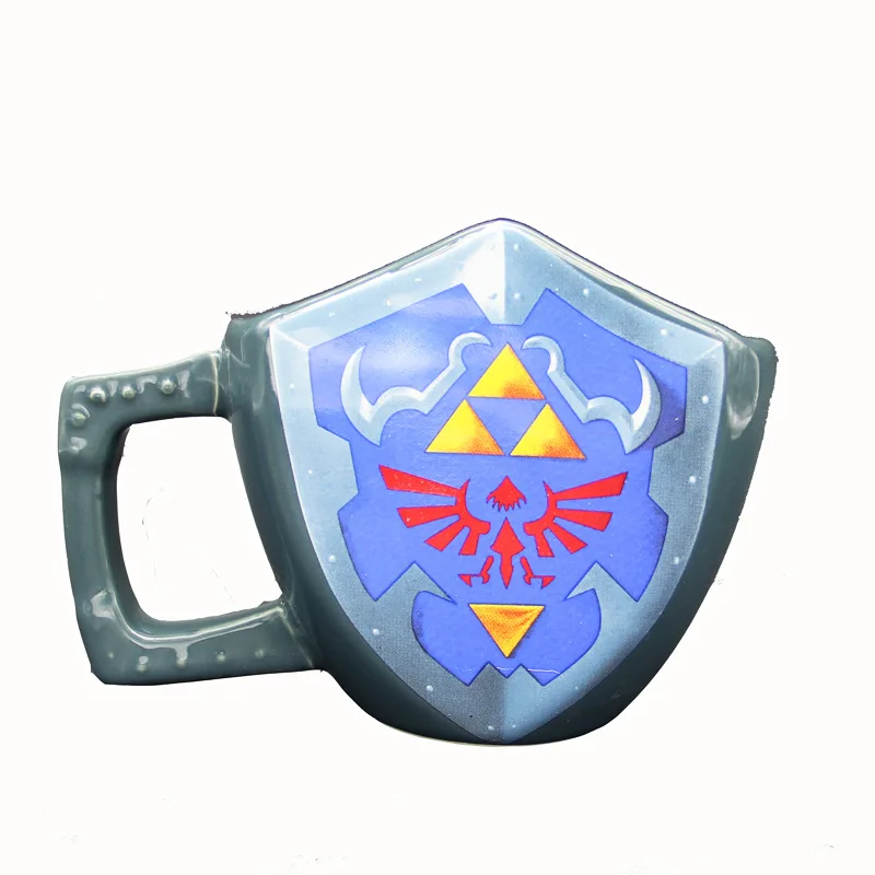 

Vintage Legend of Zelda Coffee Mug Home Office Anime Game Ceramic Mug Boy Men Cool Drinkware Gift