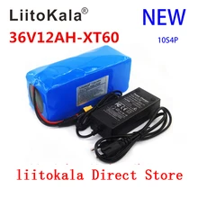 LiitoKala 36V 12AH Electric Bike Battery Built in 20A BMS Lithium Battery Pack 36 Volt with 2A Charge Ebike Battery XT60 Pllug LiitoKala 36V 12AH Electric Bike Battery Built in 20A BMS Lithium Battery Pack 36 Volt with 2A Charge Ebike Battery XT60 Pllug