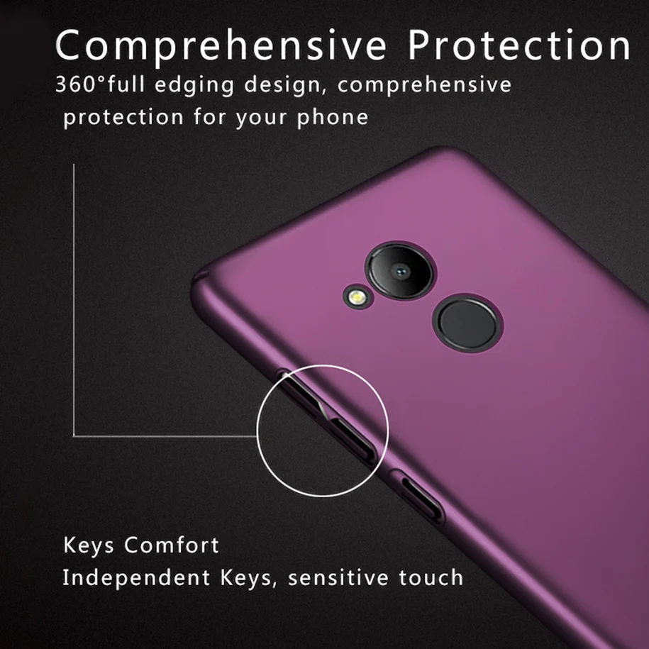 Чехол с полным покрытием 360 градусов для Huawei Honor 6C Pro чехол жесткий из