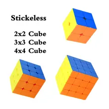 Moyu комплект из 3 предметов 2x2x2+ 3x3x3 4x4x4 Magic Cube speed Cube набор образовательных игрушек для детей игрушечные лошадки кубик рубика