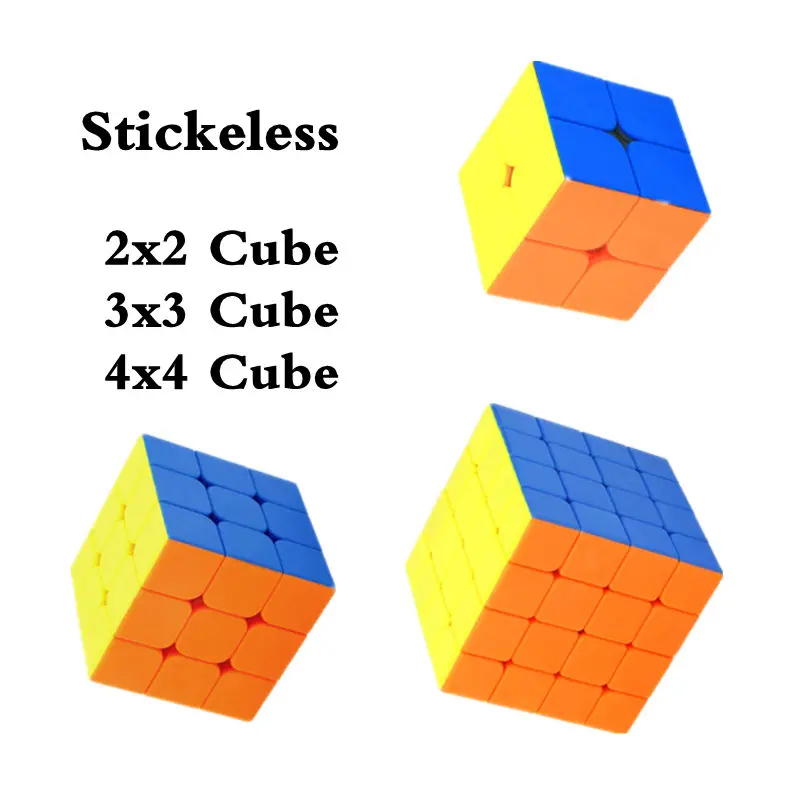 

Moyu 3 Pieces Set 2x2x2 + 3x3x3 +4x4x4 Magic Cube Speed Cube SET Educational Toys for Children Kids Toys
