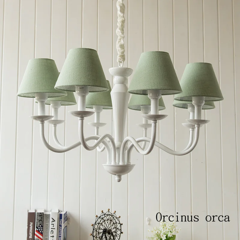 

Nordic modern minimalist furniture chandelier living room bedroom Mediterranean Garden warm candy color LED chandelier