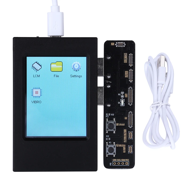 ЖК-дисплей Экран EEPROM программист вибрировать код чтения и записи для iPhone 7/7 P/8/8 P/X светочувствительный запасные части для iPhone 8/8 P/X/XR/XS MAX