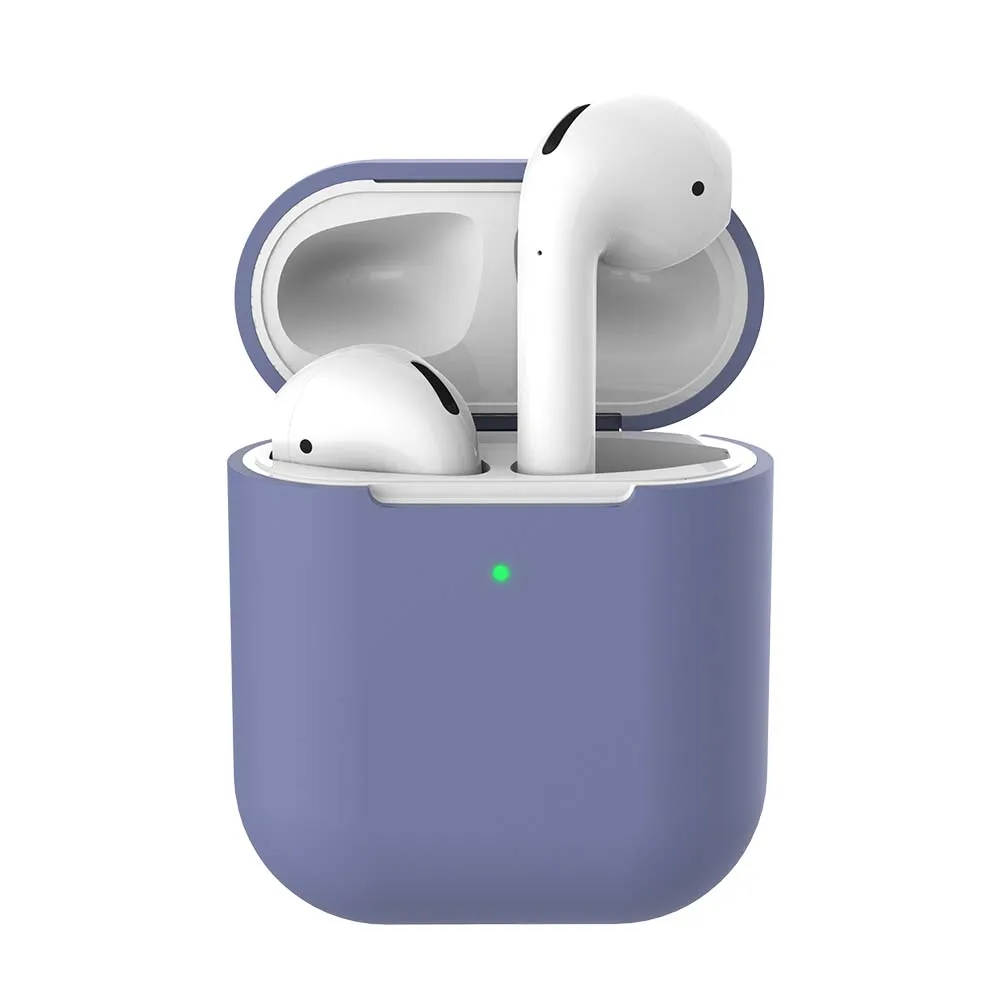 Мягкий силиконовый чехол для Apple Airpods 2-й защитный чехол прозрачный Ультратонкий чехол противоударный Для Air Pods 2 кожухи головных телефонов - Цвет: 14