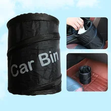 Новая Автомобильная мусорная корзина мусорный контейнер Авто мусорные корзины чистящие инструменты