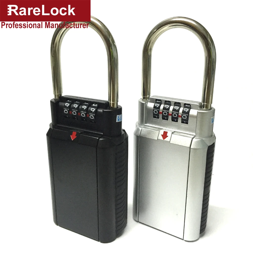Wall Mount Safe Key Storage Box Security Lock 4digital Combination Code Antirust