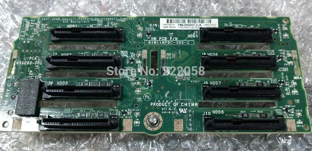 507690-001 451283-002 DL380 G6 G7 2.5 ''SAS сервер жесткий диск объединительная плата 100%