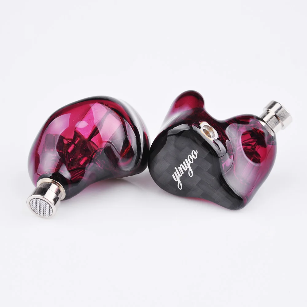 Yinyoo HQ8 8BA in Ear Earphone Custom Made Balanced Armature Around Ear Earphone Headset Earbuds With MMCX Same as QDC Shell