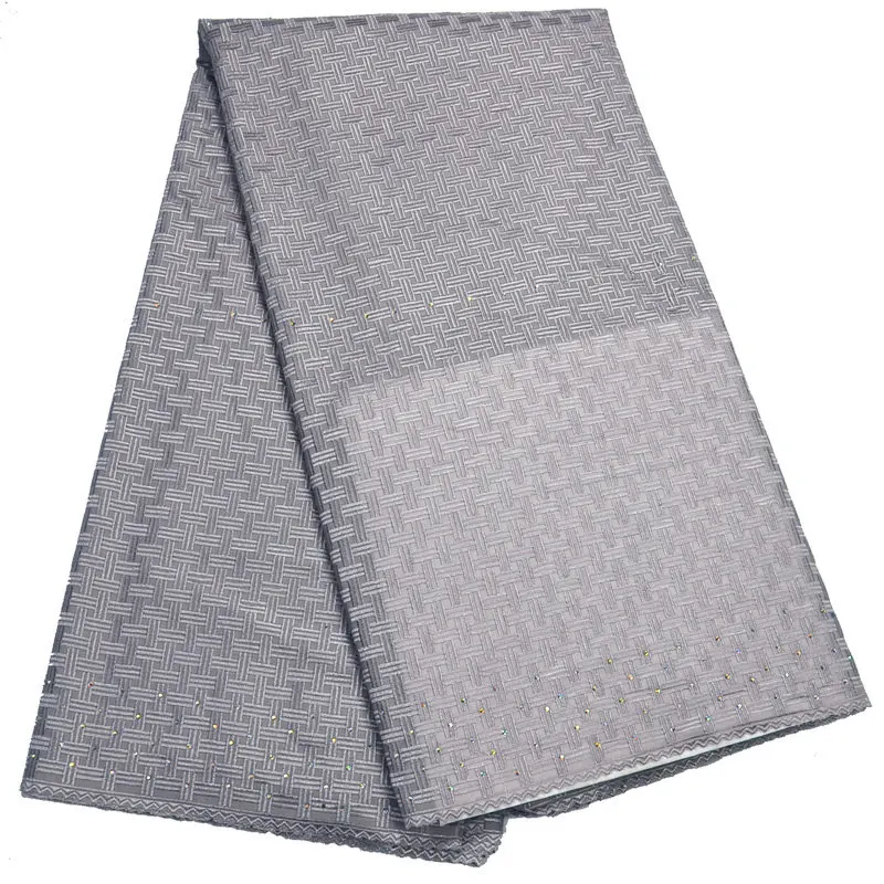 Free-shipping-5yards-pc-High-quality-grey-African-men-cotton-lace-fabric-Swiss-voile-lace-fabric