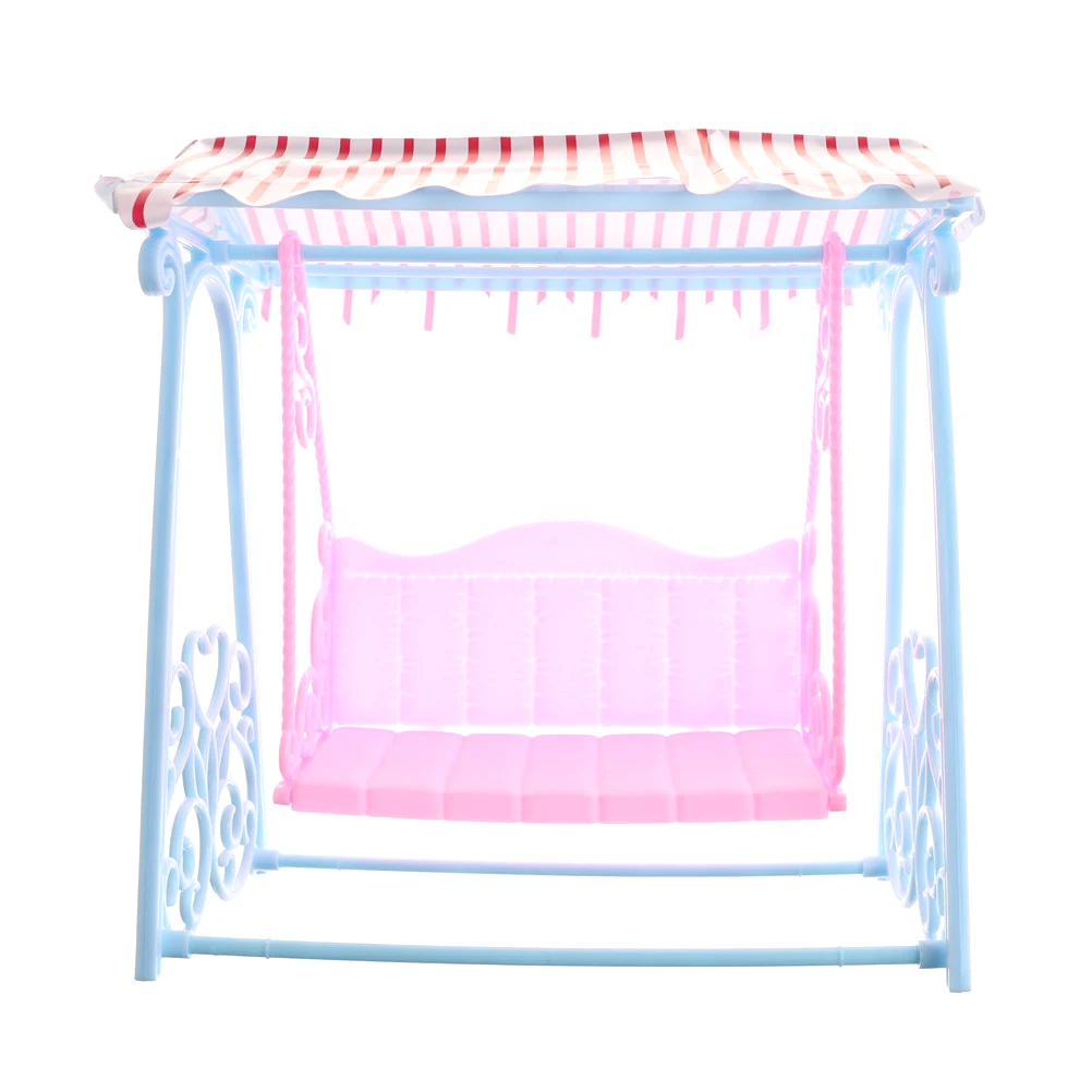 Dollhouse 1set Mini Swing Set For Girl Doll Toy House Furniture