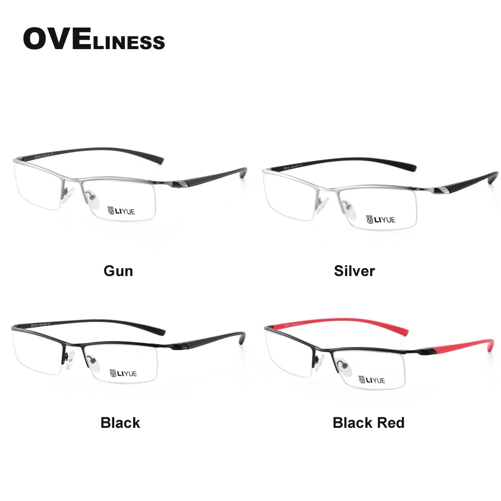 Оправа для очков Мужская полуметаллическая 2020|frames for men|eye glasses frameseye frames brand |